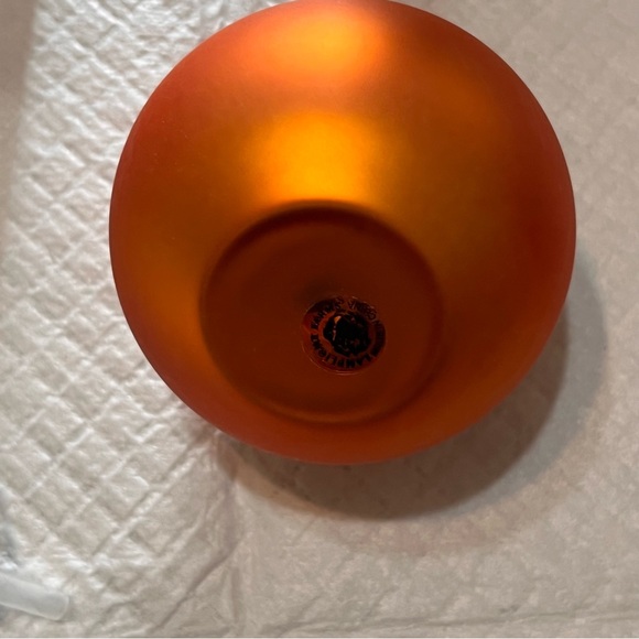 Chrismas Oil Lamp Glass Ornaments Bronze Set Of 2 W/wicks,Lamp Oil, Funnel,bulbs - Picture 11 of 11